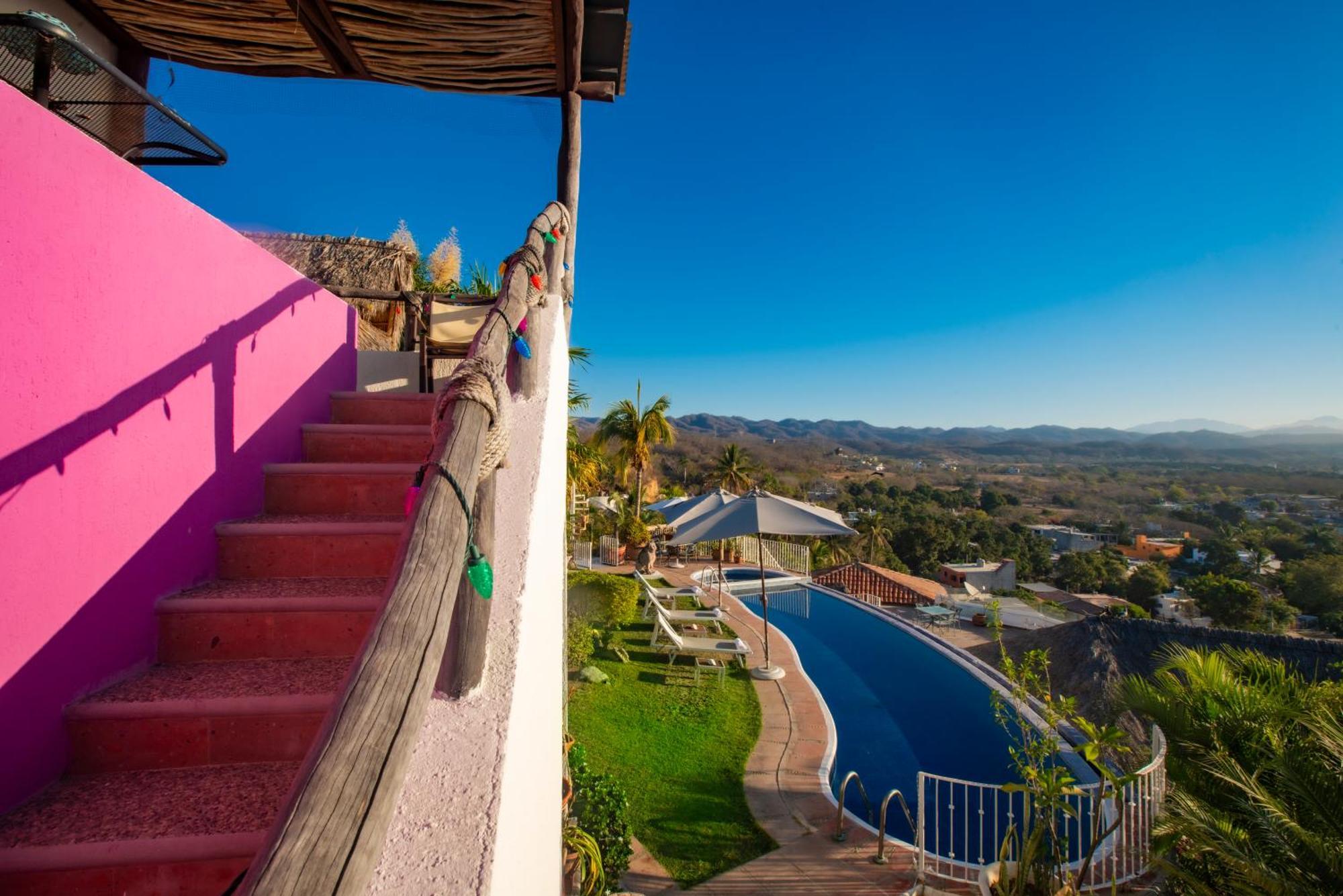 Villa Bella Bed & Breakfast Inn La Cruz de Huanacaxtle エクステリア 写真